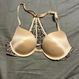 PINK push-up racerback bra